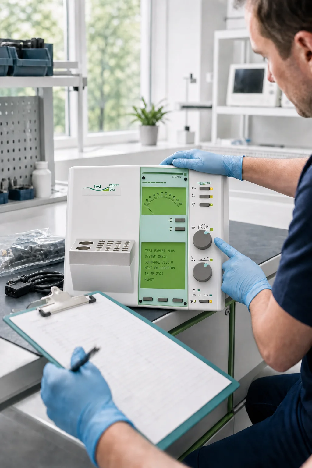 Test Expert Plus bei der Eingangsprüfung
